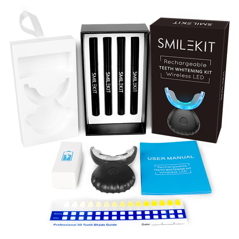 Teeth Whitening Pens - Dental Zahnaufhellung Kit Mini 16 LED