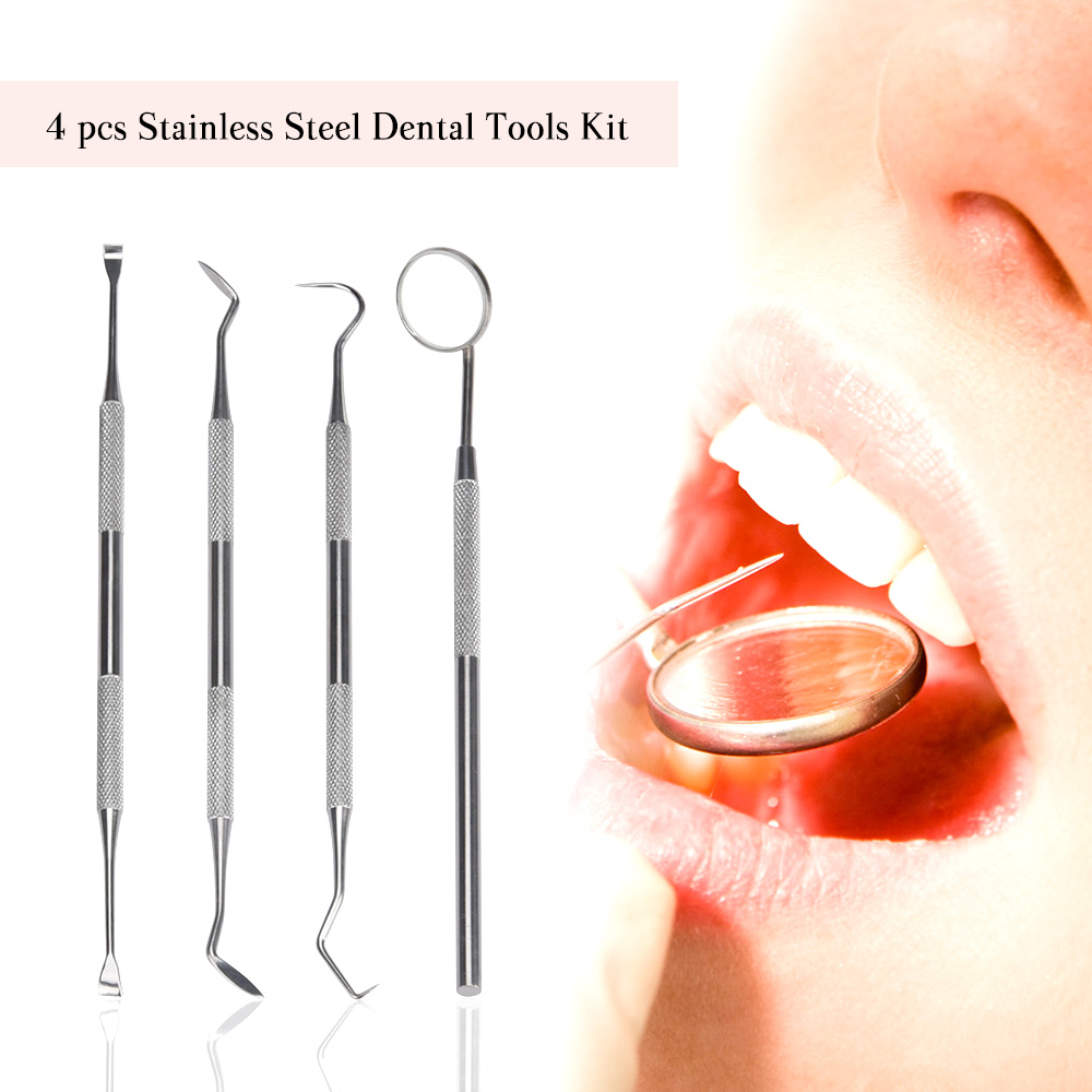 4Pcs Set Zahnstein Schaber Sca – Teeth Whitening Mouthwash Bewertung und Preis
