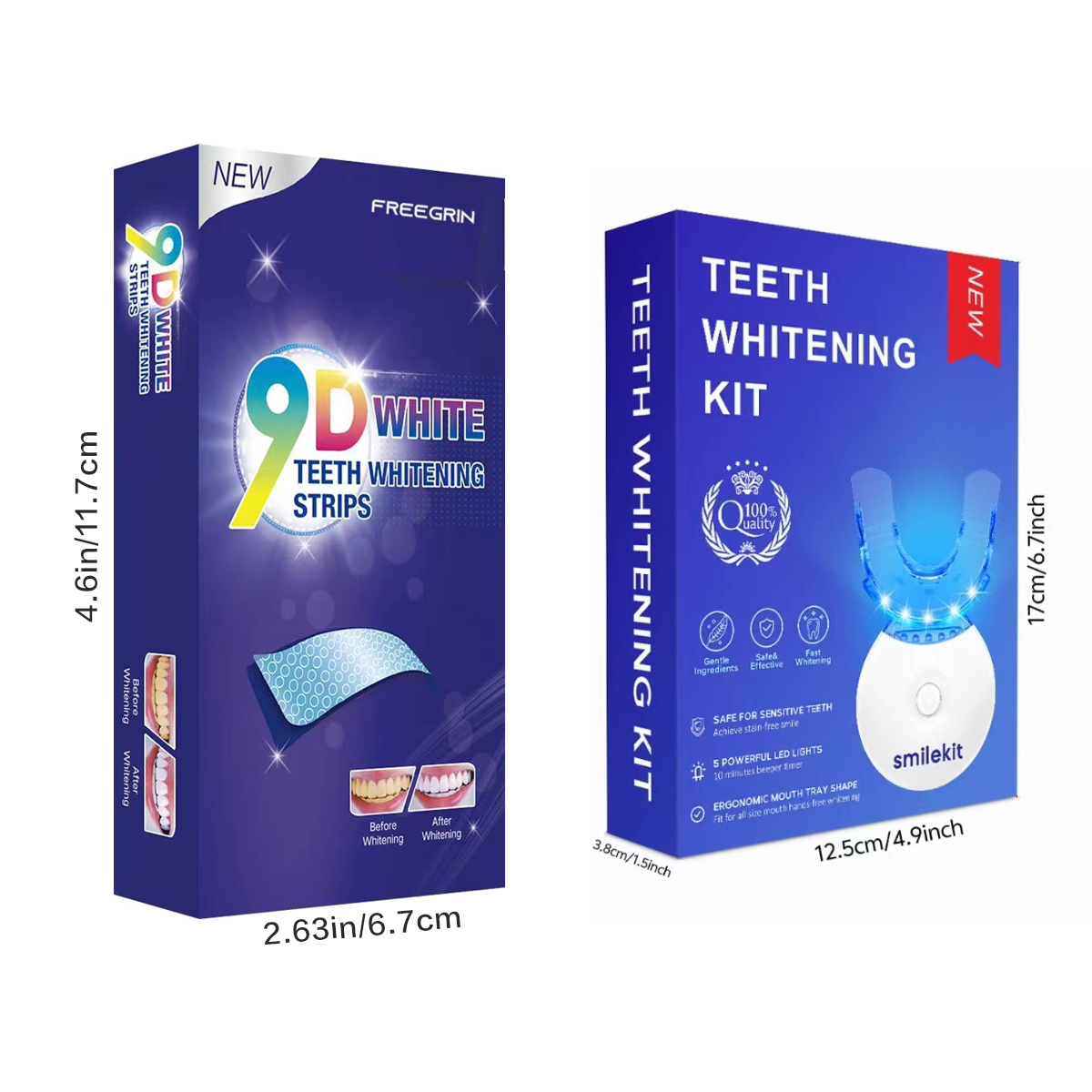 Zahnaufhellungs-Set – 5 x LED- – Teeth Whitening Near Me Bewertung und Preis